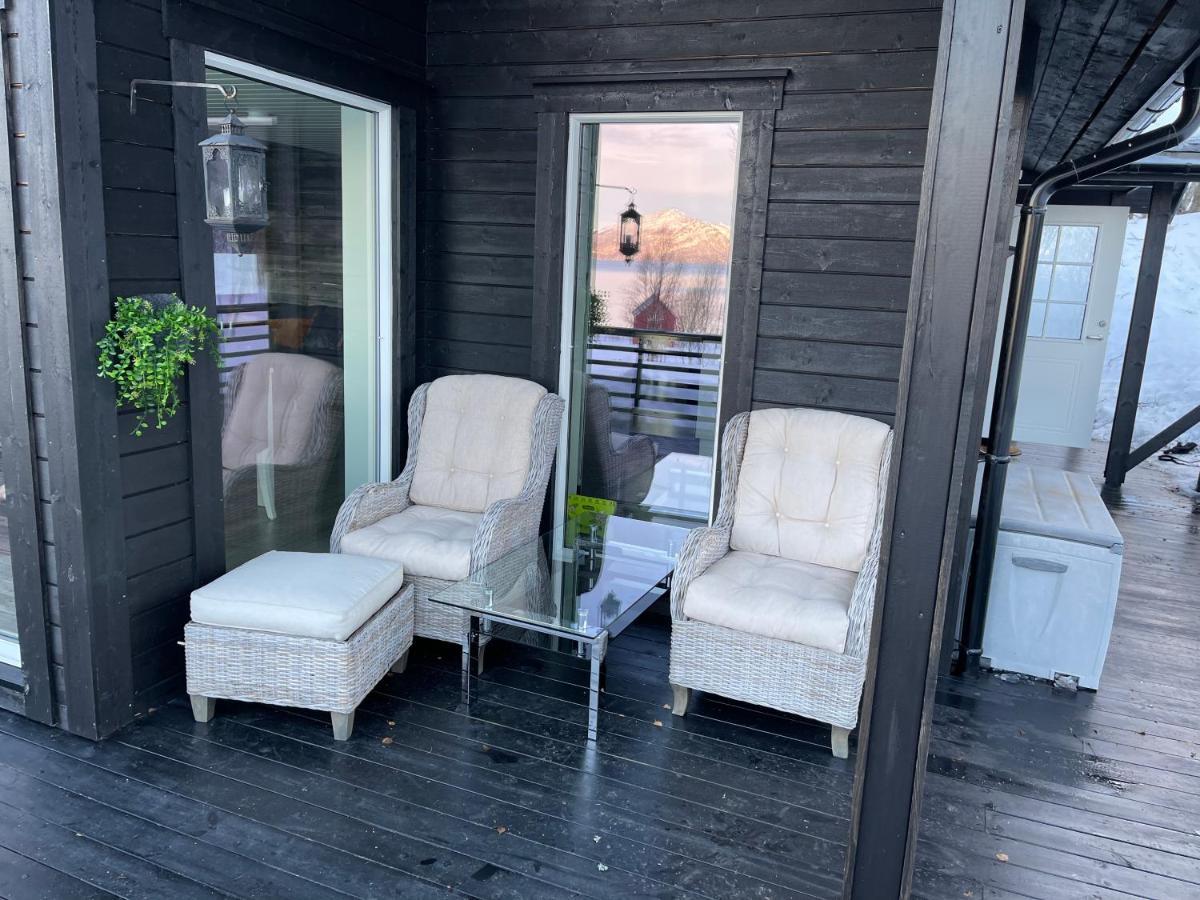Aurora Woods Villa Skjervoy Dış mekan fotoğraf
